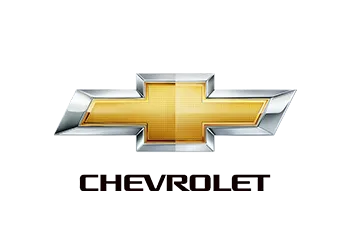 Chevrolet logo on a white background.